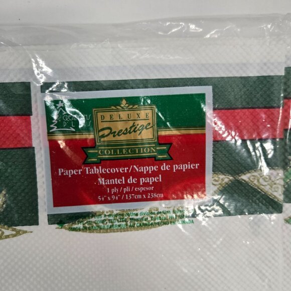 🎄 3 Vintage Christmas / Xmas Table Cloths - Picture 4 of 5